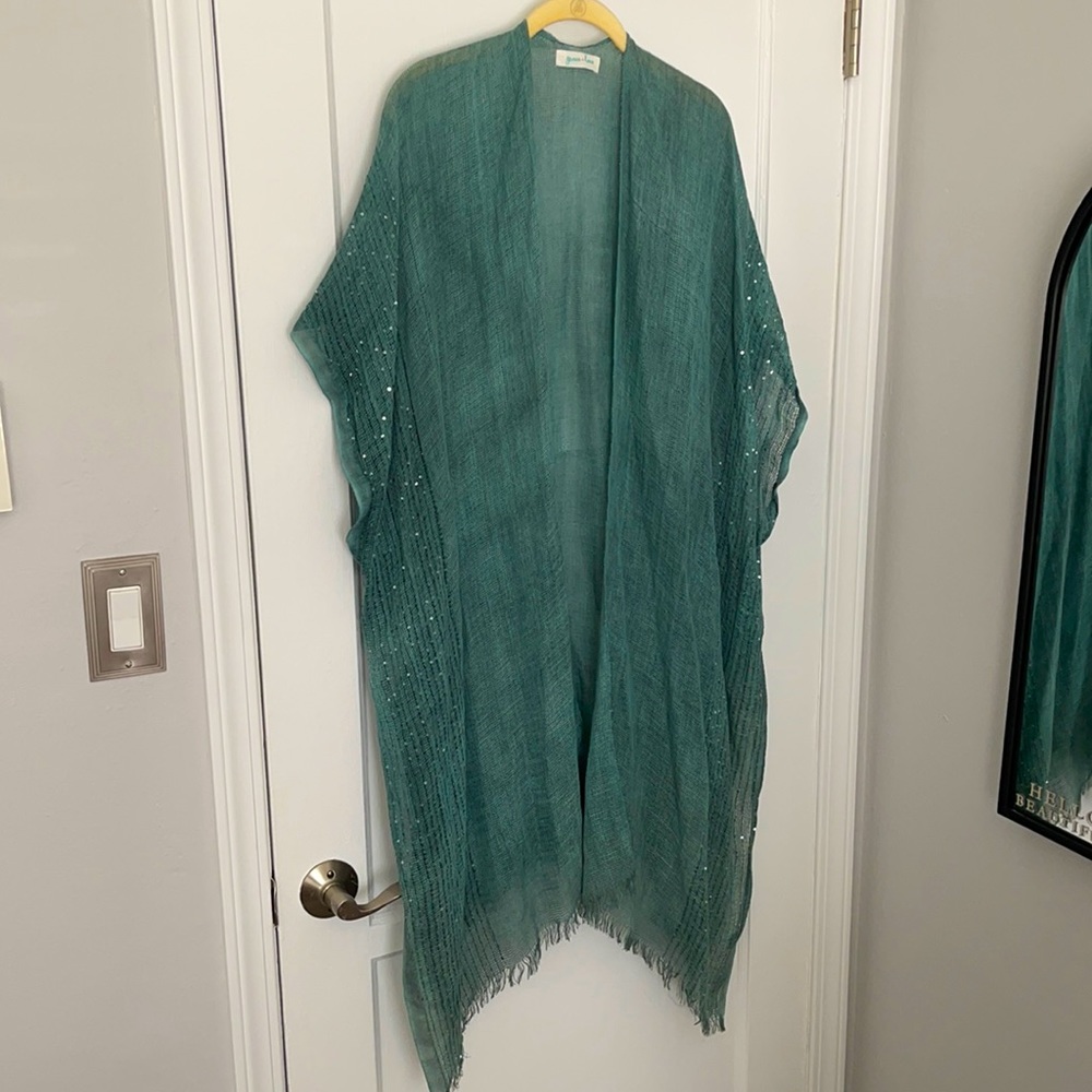 Grace & Lace Shimmer Gauze Kimono